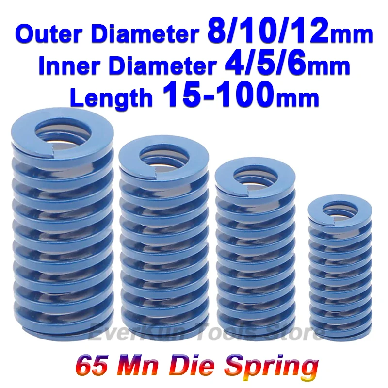 Light-Load-Die-Mold-Springs-Blue-Spiral-Stamping-Compression-Mould-Die ...