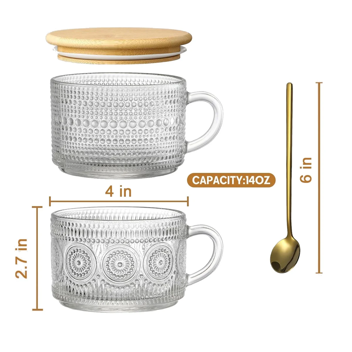 https://ae01.alicdn.com/kf/S9e68520683ad49d4b11b6d09019b50c0P/4Pcs-Set-Vintage-Coffee-Mugs-Overnight-Oats-Containers-with-Bamboo-Lids-and-Spoons-14Oz-Clear-Embossed.jpg