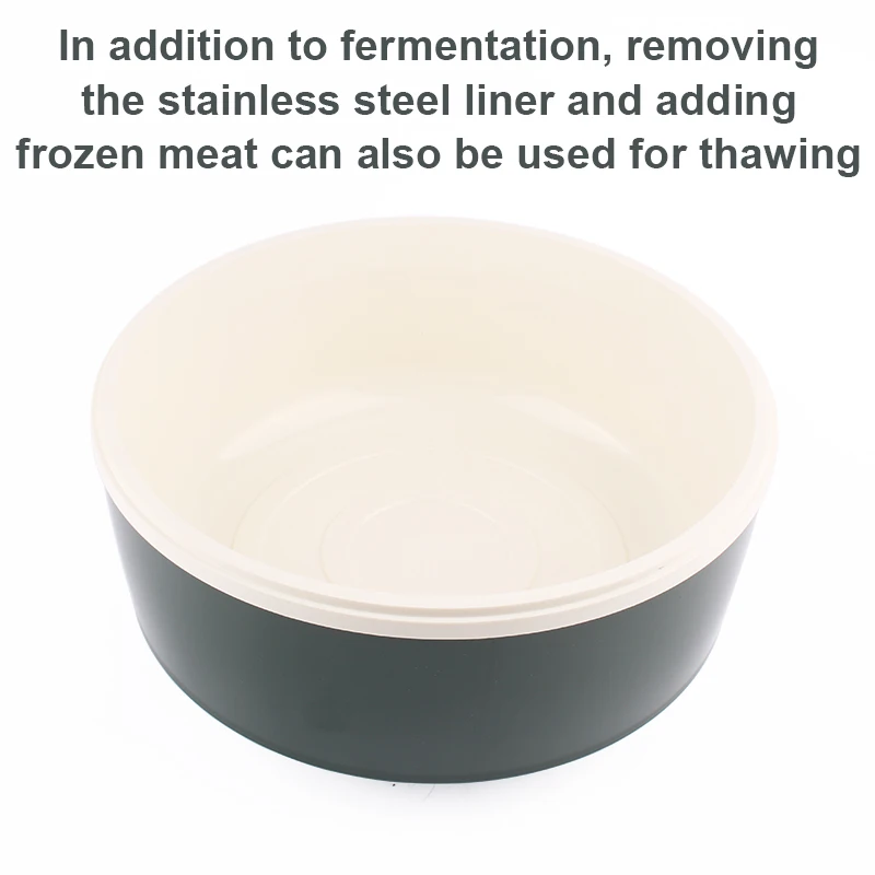 Multifunction Automatic Electric Yogurt Maker Temperature Adjustable 5L Rice Wine Natto Fermenter Meat Defroster Thawing Machine 5