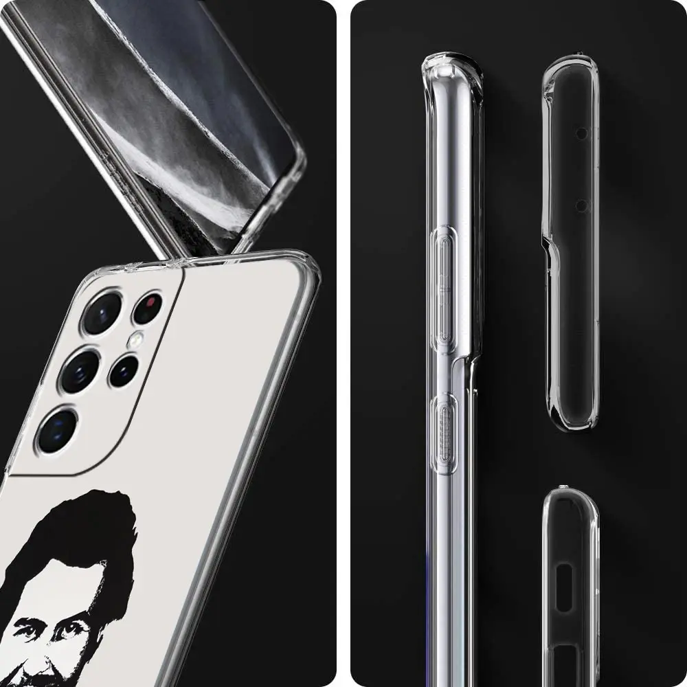 Narcos TV Series Pablo Escobar Clear Phone Case