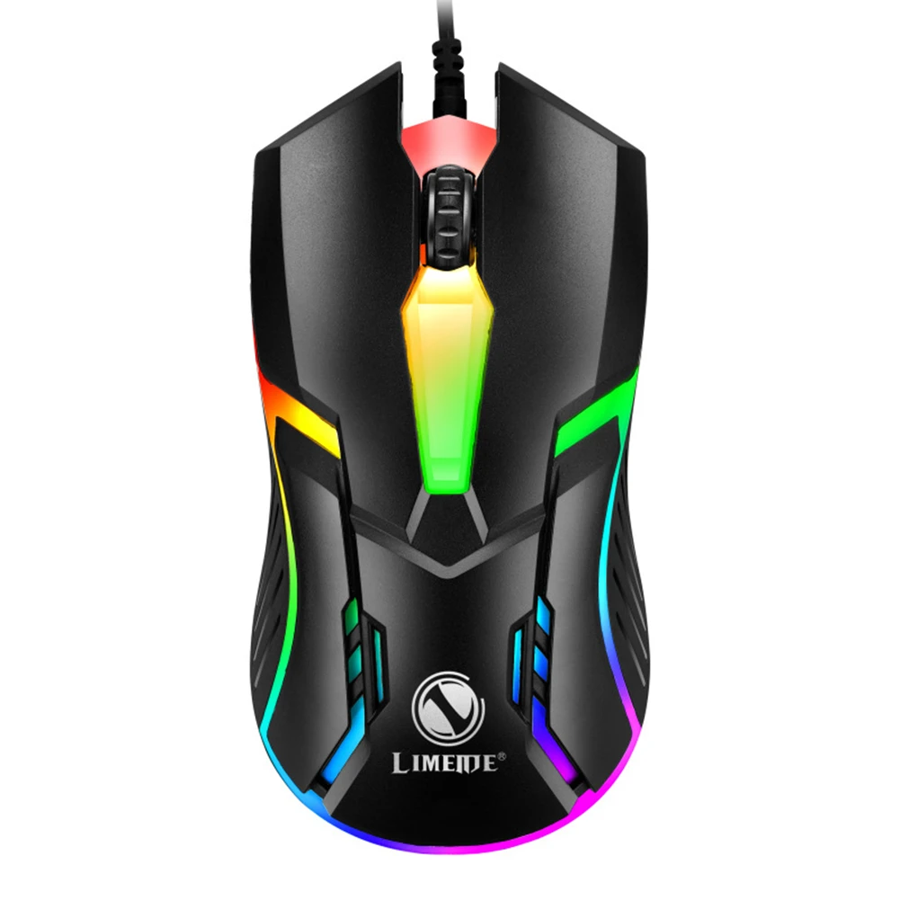 1600Dpi USB Wired Gaming Mouse LED Light Backlit Luminous Competitive Gamed Mouse Notebook Optical Computer Mechanical Mouse best wireless mouse