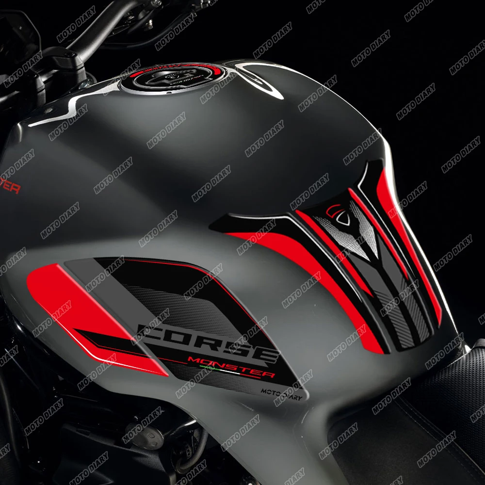 ���� 797 821 1200 ���� ��ũ �е� ��ƼĿ, 3D ���� Ŀ�� ��ȣ ��Į, ��� Ducati Monster797 821 1200 2017-2021