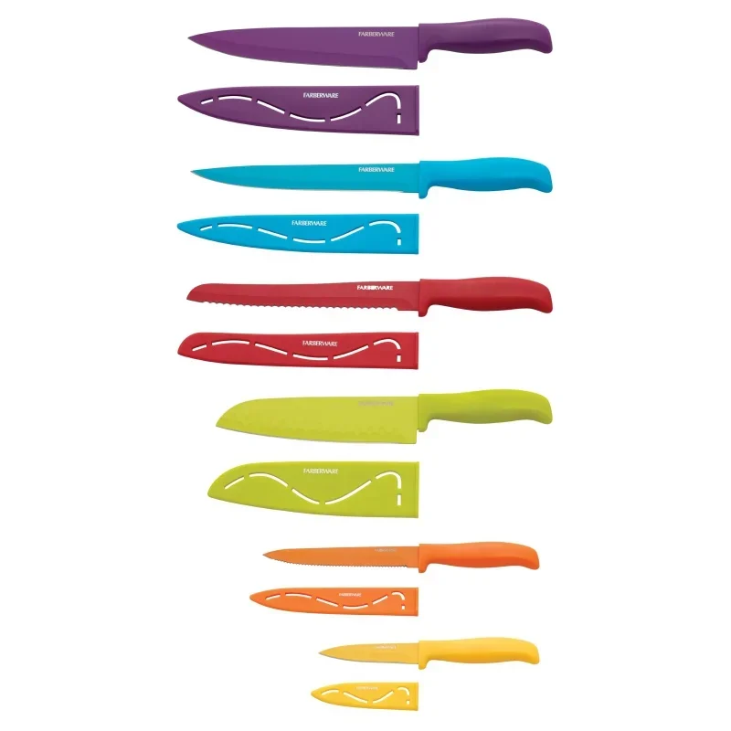 farberware-colourworks-resin-12-piece-stick-resistant-knife-set