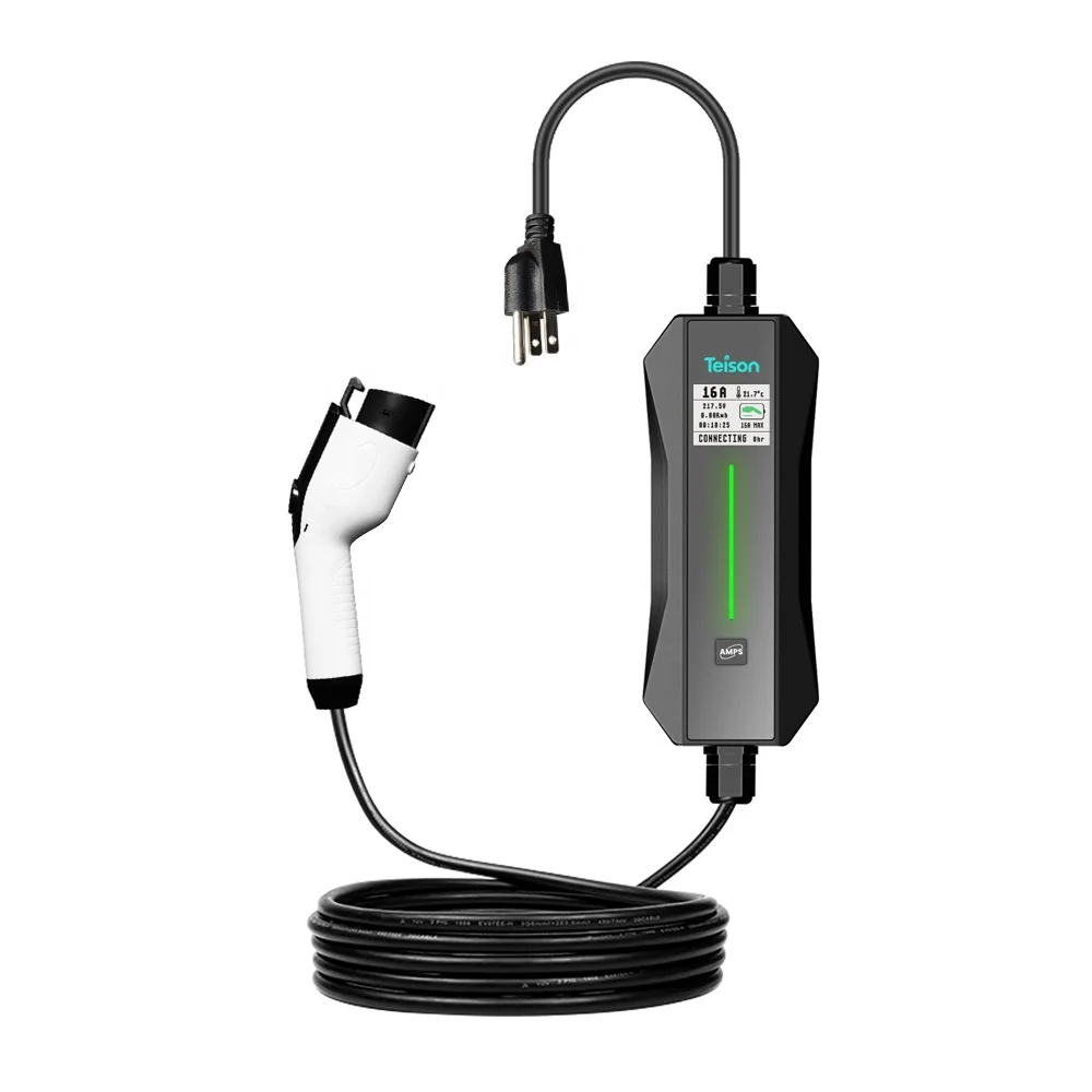 

electric vehicles car charger J1772 plug 16A portable ev charging stations