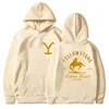 Classic Fashion Yellowstone Dutton Ranch Printed Hoodies for Men and Women Buttoned Hoodied Jersey Sweatshirt Tops 3