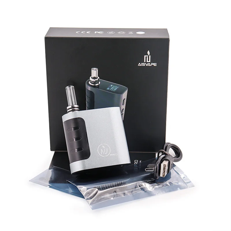 

AISVAPE NIU PRO Dry Herb Vaporizer Built-in 1400mah Battery 0.66inch OLED Screen Temperature Control Herbal Tobacco Vape
