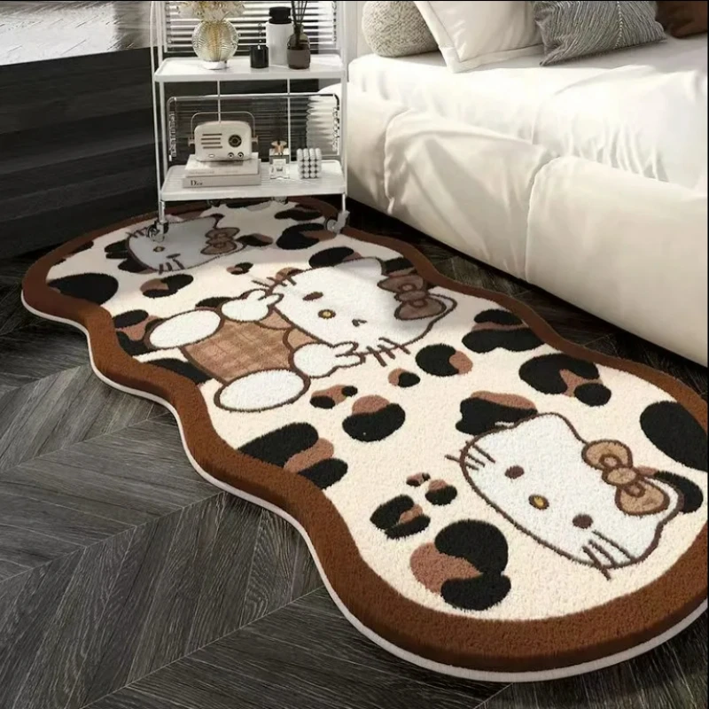 Kitty Bedroom Window Stain-Resistant Carpet Home Living Room Sofa Non-Slip Mat Cloakroom Mat Gift