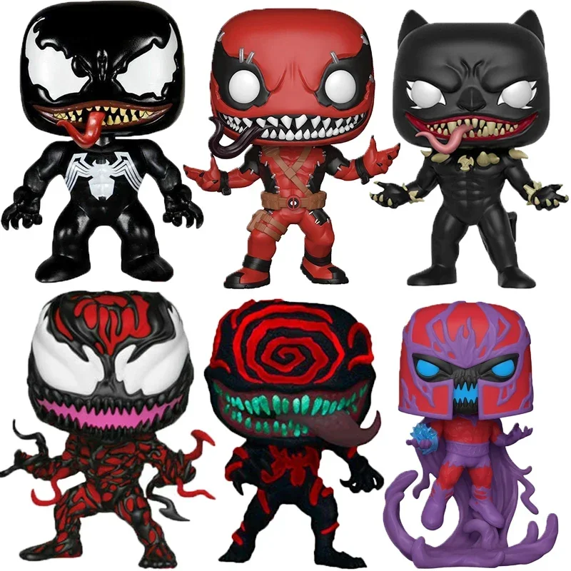 thumbnail image 4 of FUNKO POP Venom Carnage 678# 371# Loki venomizado 368# VENOM CORRUPTO #517 PANTERA NEGRA #370 MAGNETO #683 Figuras de acción Juguetes, 4 of 5