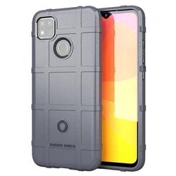 Heavy Duty Shockproof Silicone Armor Case for Redmi 9 Activ (Grey)