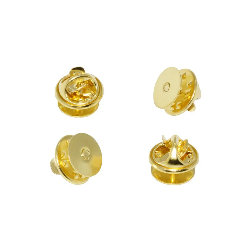 

Metal Pin Back Brooch Badge Holder Tie Hat Badge Base For Jewelry Making Materials Sewing DIY Brooch Handmade Accessories