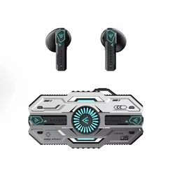 Wireless Bluetooth 5.3 Earbuds with Low Latency and HD Call対応 (White)