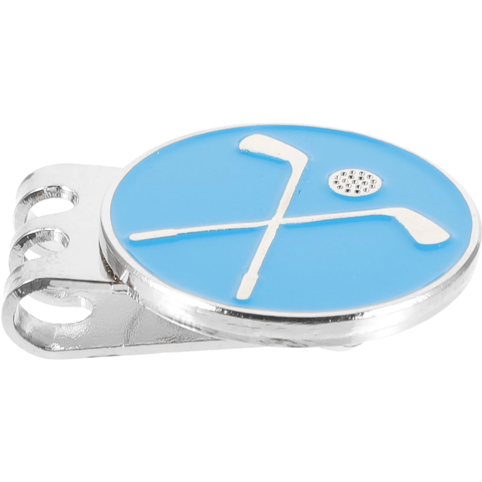

Metal Ball Marker Outdoor Golf Hat Markers Portable Golf Marker Clip Golfing Supply