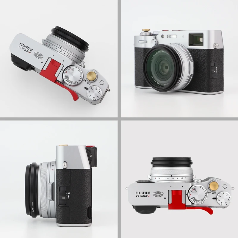 Haoge Lens Filter Adapter Ring for Fujifilm Fuji X100V Camera fit 49mm UV CPL ND Filter Lens Cap Replace Fujifilm AR-X100 Black