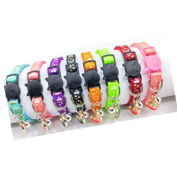 Pet Hot Stamping New Product Pet Collar Ribbon Cat Collar Star Moon Cat Collar Pendant Collar