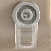 Bathroom Wet Wipes Holder, Refillable and Hygienic, Convenient Wall Mount with Adhesive Pads, Clear Designs K2WE 4