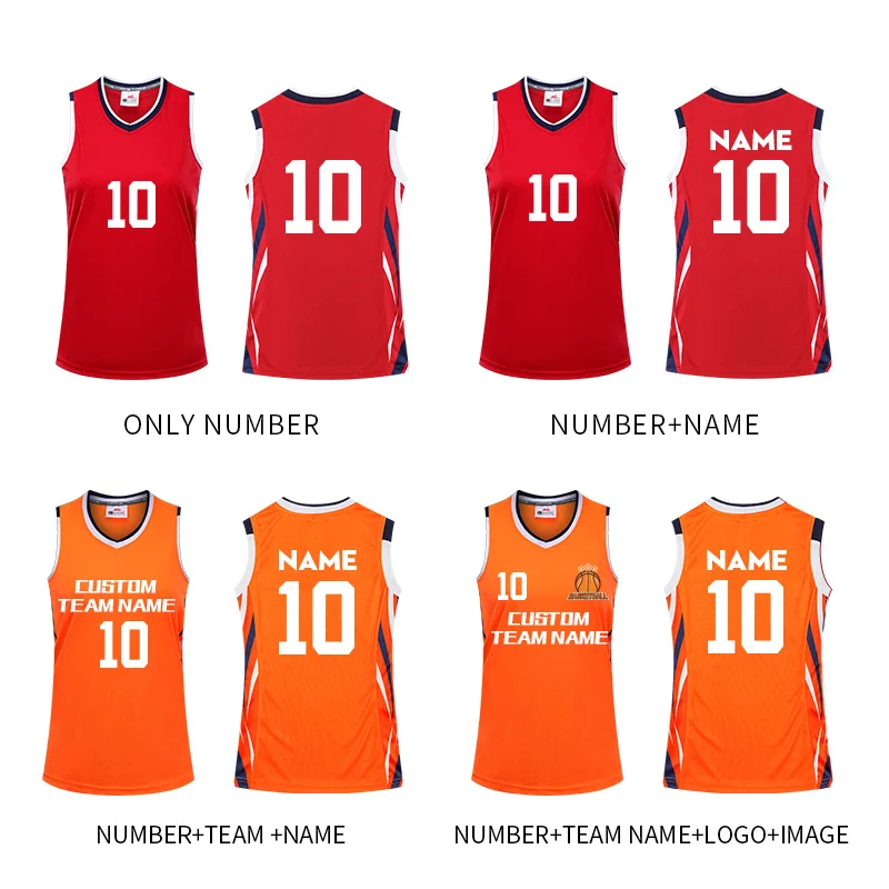 Girls Basketball Jersey Personalized Print Name Number Uniform
