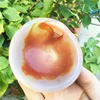 Natural red agate bowl jewelry box crystal stone healing home decor 1
