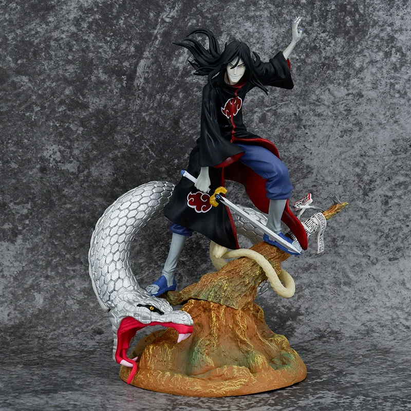 ANIME HEROES Naruto Orochimaru Action Figure Bambola Articolata di Azione da 6,5 Collezionabile per Bambini Originale Bandai