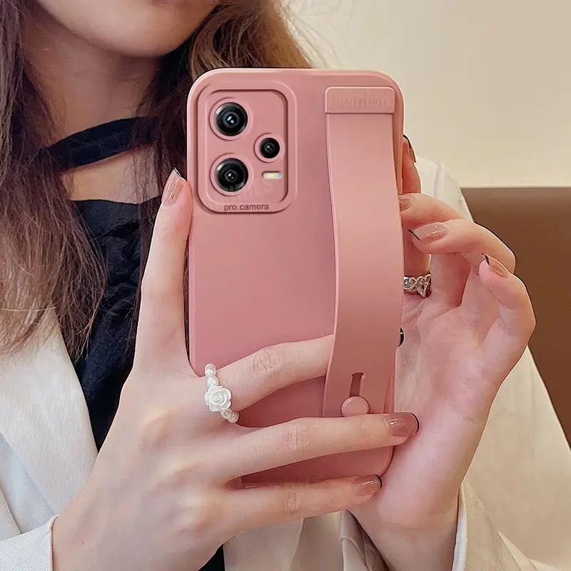 Silicone Hand Band Case with Wrist Strap Holder