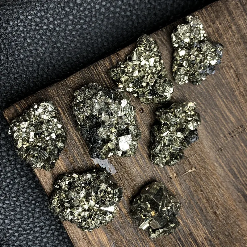 Pyrite Specimen Mineral Gemstone Crystal Fools Gold Reiki Chakra. 3