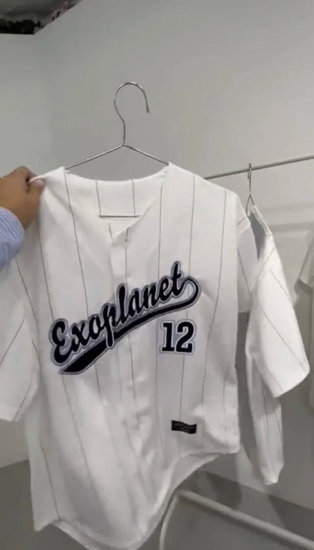 EXO Baekhyun Chanyeol Sehun ex Baseball Jerseys Cr Soda Dance