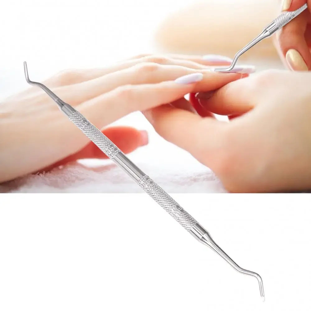 1PC Toe Nail Care Hook Ingrown Double Ended Ingrown Toe Correction Lifter File Manicure Pedicure Toenails Clean Foot Care Tool