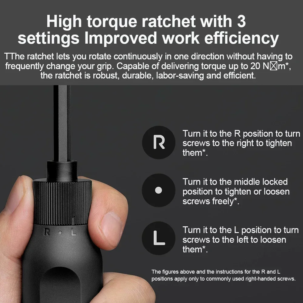 Xiaomi Mijia Screwdriver 16 in 1 Ratchet Screwdriver DIY Repair Tools S2 Alloy Steel Bits High Precision Home Global Version