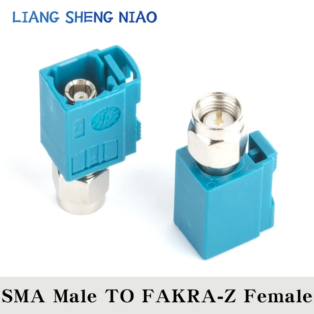 50cm male Fakra to female Fakra in car radio aerial/ antenna extension cable