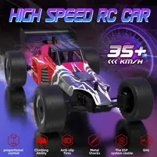 

2022 New 1:24 With Gyro Competitive High-Speed Wireless Remote Control Car Professional Sand Four-Wheel Drive Off-Road Vehicle