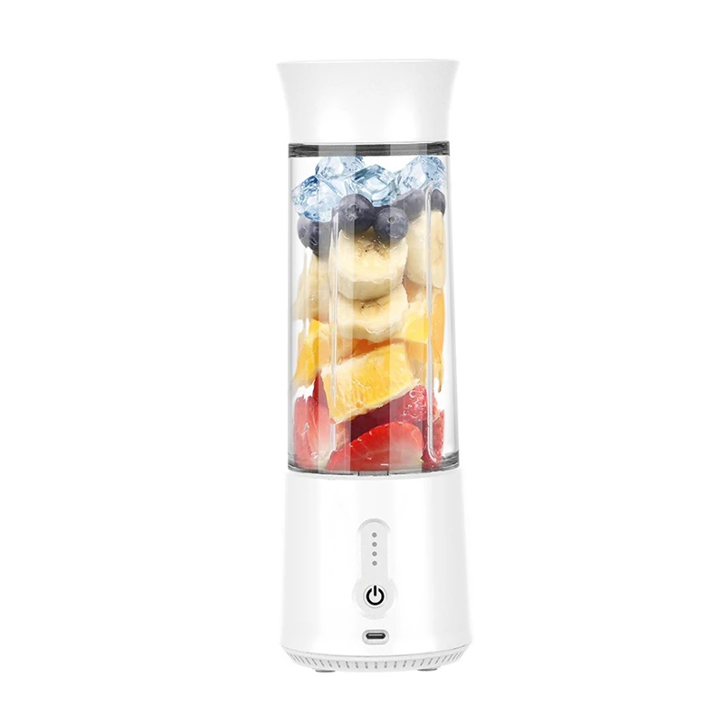 

Portable Blender Smoothie On The Go Blender Cup Personal Size Blender USB Rechargeable, For Shakes And Smoothies