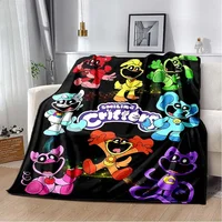 3D Cartoon CATNAP DOGDay Printed Children's Blanket,Fashion Soft Cozy Living room Bedroom Sofa Bed Travel Blanket Birthday Gift 1