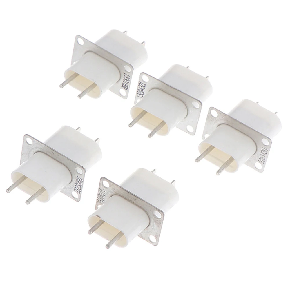 

Microwave Oven Magnetron Socket Pin Filament Socket Electronic Pin has Penetrating Capacitor 10PCS