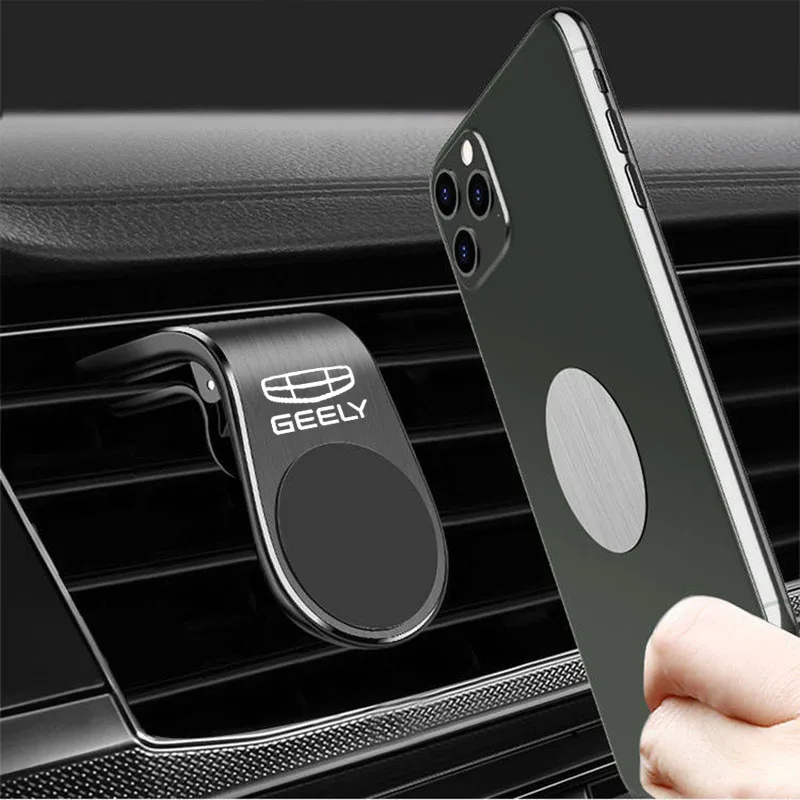 Car Phone Holder Air Vent Clip Stand Gravity Support Mount For Geely geometry C Emgrand Gc6 Ec7 Atlas Cross NL3 GS Accessories