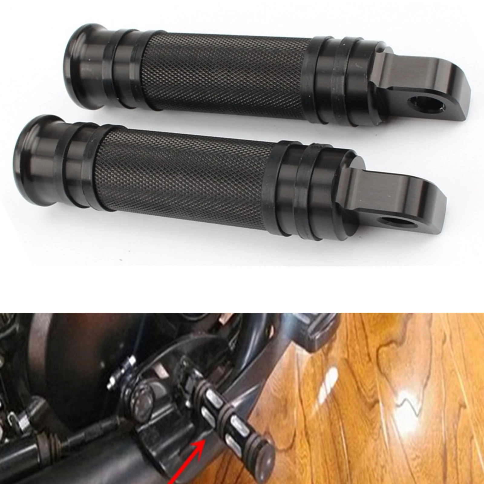 Pedane Pedane Pedale Posteriore Moto Pedane Poggiapiedi Per Harley Davidson Sportster Xl Softail Dyna Touring