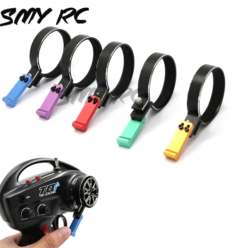 

Адаптер управления одной рукой передатчик рулевого колеса триггер для RC гусеничного контроллера Flysky NB4 Trx TQI TRX6