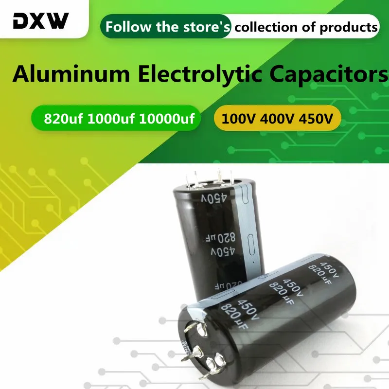 Condensador Electrolítico Para 35V/4700uF, Material Del Condensador De Aluminio 0.71 X 1.26 Pulgadas