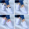 2025 Autumn Shoes Waterproof White  Version Lace Up Casual Flat Sport Shoes Ladies Vulcanized Sneakers for Women Korean 5