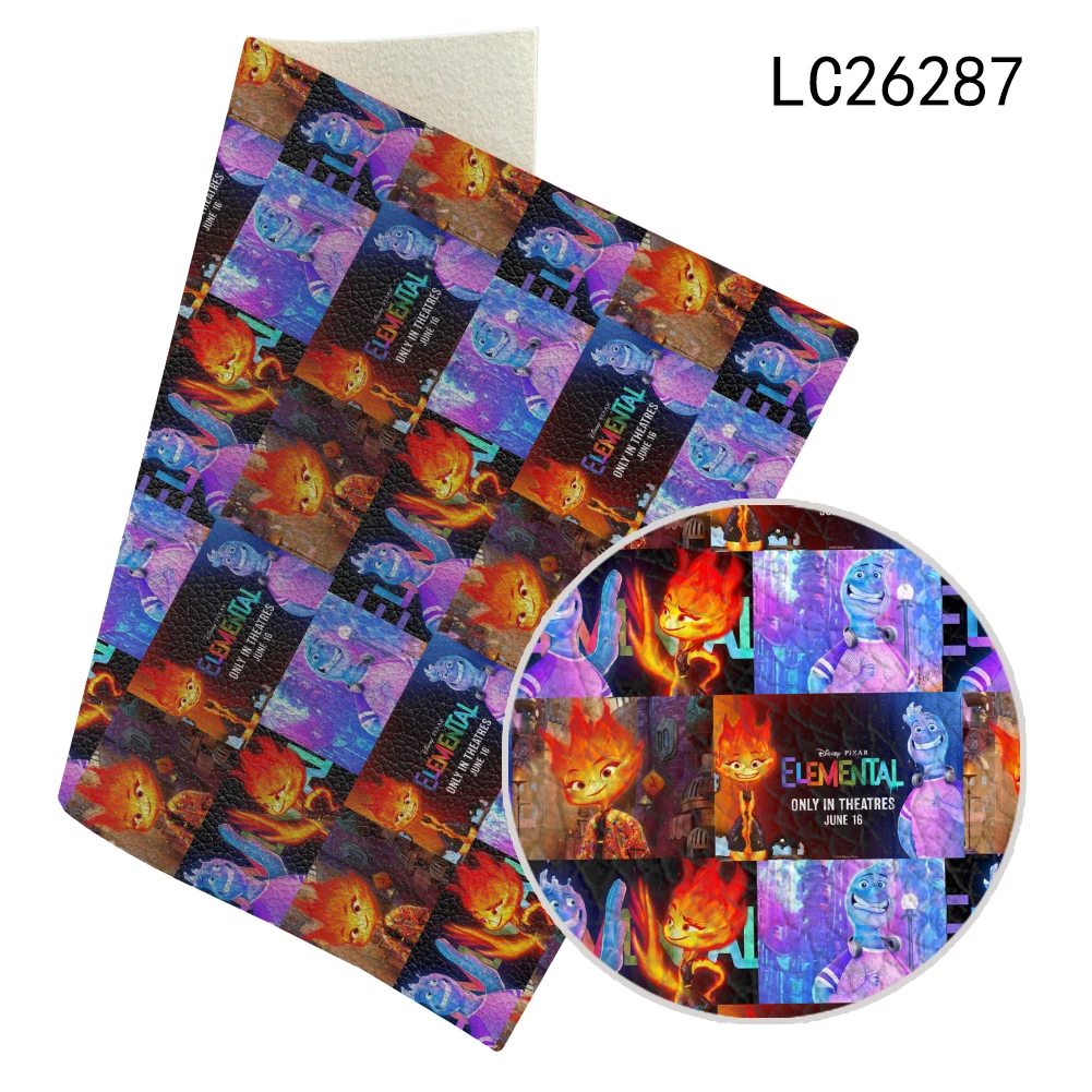 

Пластина из искусственной кожи с рисунком «Волшебный Микки», 30*136