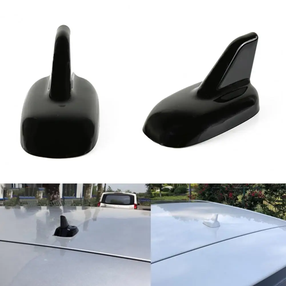 

Compact Car Antenna Lightweight Antenna Cover Easy Installation Car Trim Shark Fin Roof Antenna Fine Workmanship