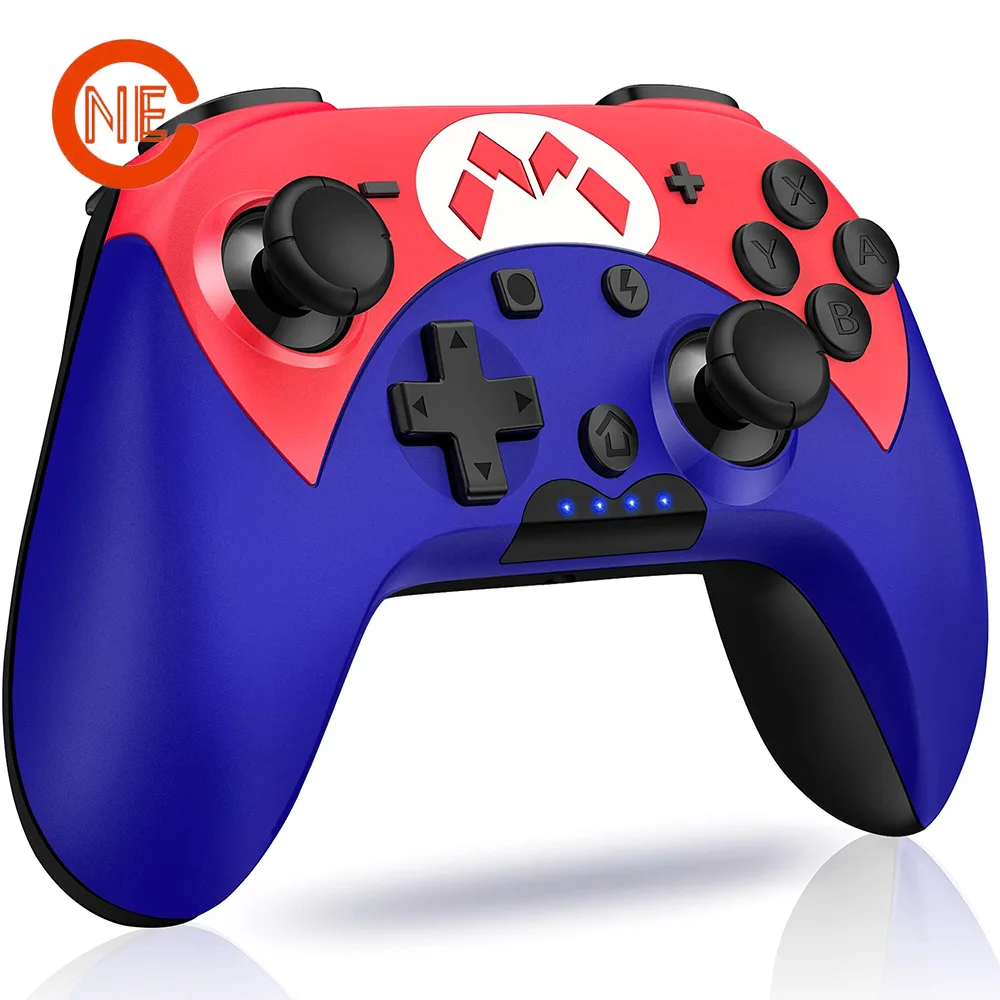 

NE Wireless Controller Game Control Bluetooth Gamepads with 6-axis Gyro Turbo for Nintendo Switch Pro Console Switch Lite OLED