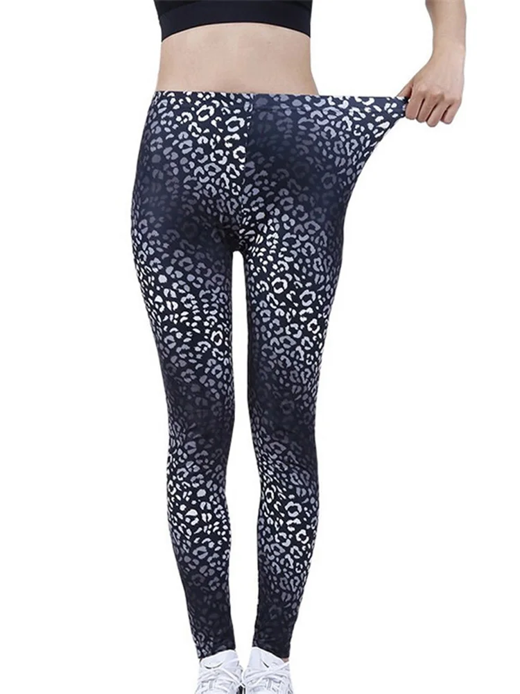 Black White Leopard