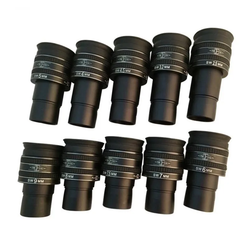 

10PCS/SET Agnicy 1.25 Inches SWA 58 Degree Planetary Burgess TMB 2.5mm 3.2mm 4mm 4.5mm 5mm 6mm 7mm 7.5mm 8mm 9mm Eyepiece