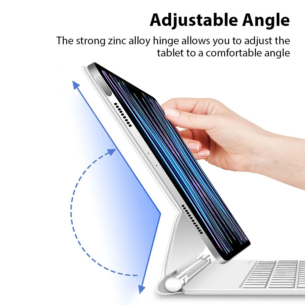 iPadアクセサリー iPad pro 12.9 magnetic keyboard case Amazon.com: QYiiD Magnetic Keyboard Case for iPad iPad Pro