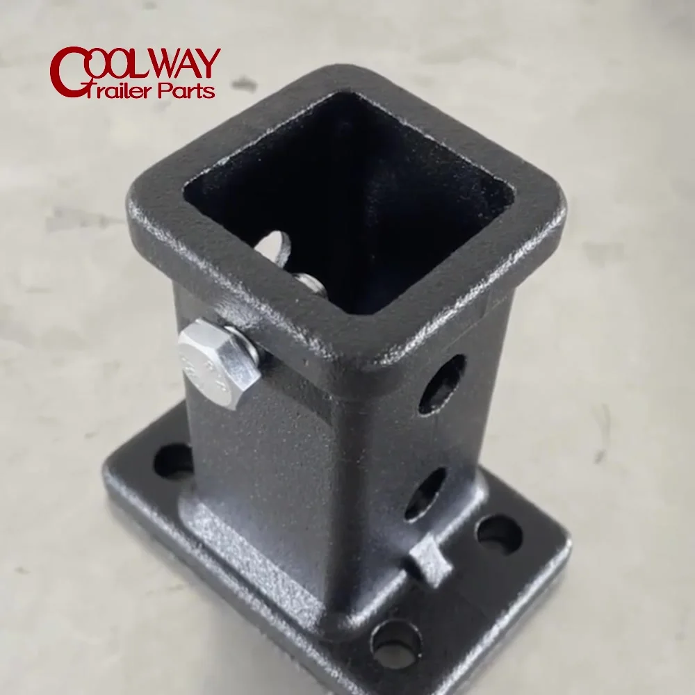Rous CVP 2 Inch Hitch Ontvanger Buis Adapter Trekhaak Ontvanger Op Bar Adapter Rv Onderdelen Auto Caravan Accessoires