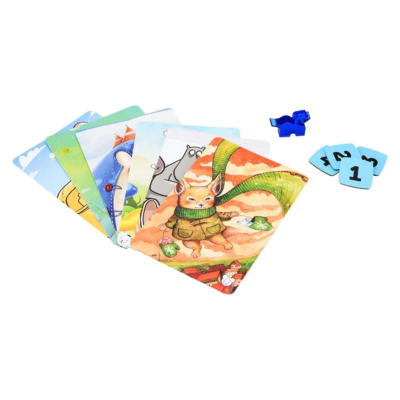 Imajinarium childhood board game, card game, holiday gift (small shade of color) 5