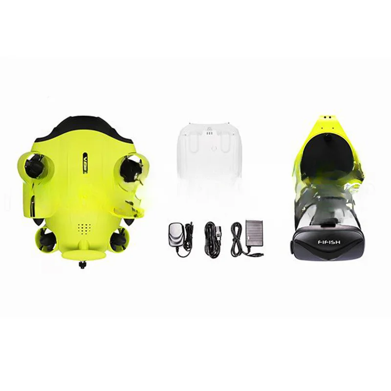 

4K Camera Vr Control Underwater Flight Robot HDMI Box Shovel Fifish V6 Underwater Drone Us/eu Stock Fishing Drone Underwater