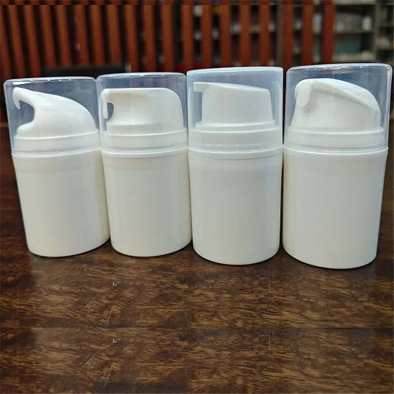 Refillable Vacuum Cosmetic Container 30/50/100/150ML Travel Pump Bottle ...