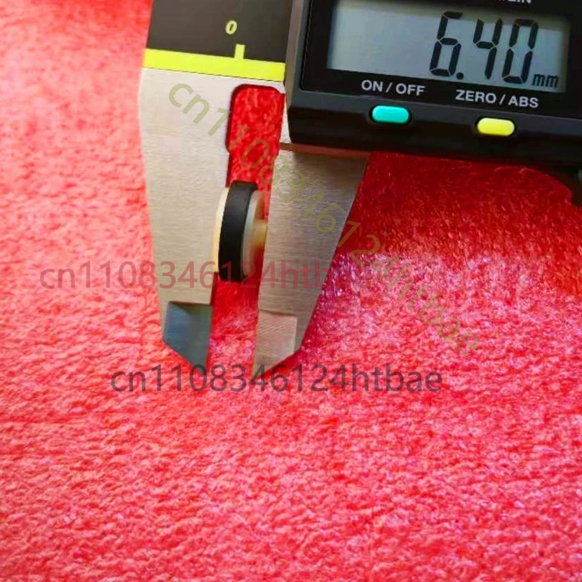 카세트 데크 라디오 레코더 테이프 메커니즘 교체용 14MMx6.4MMx1.8MM 고무 아이들러 휠