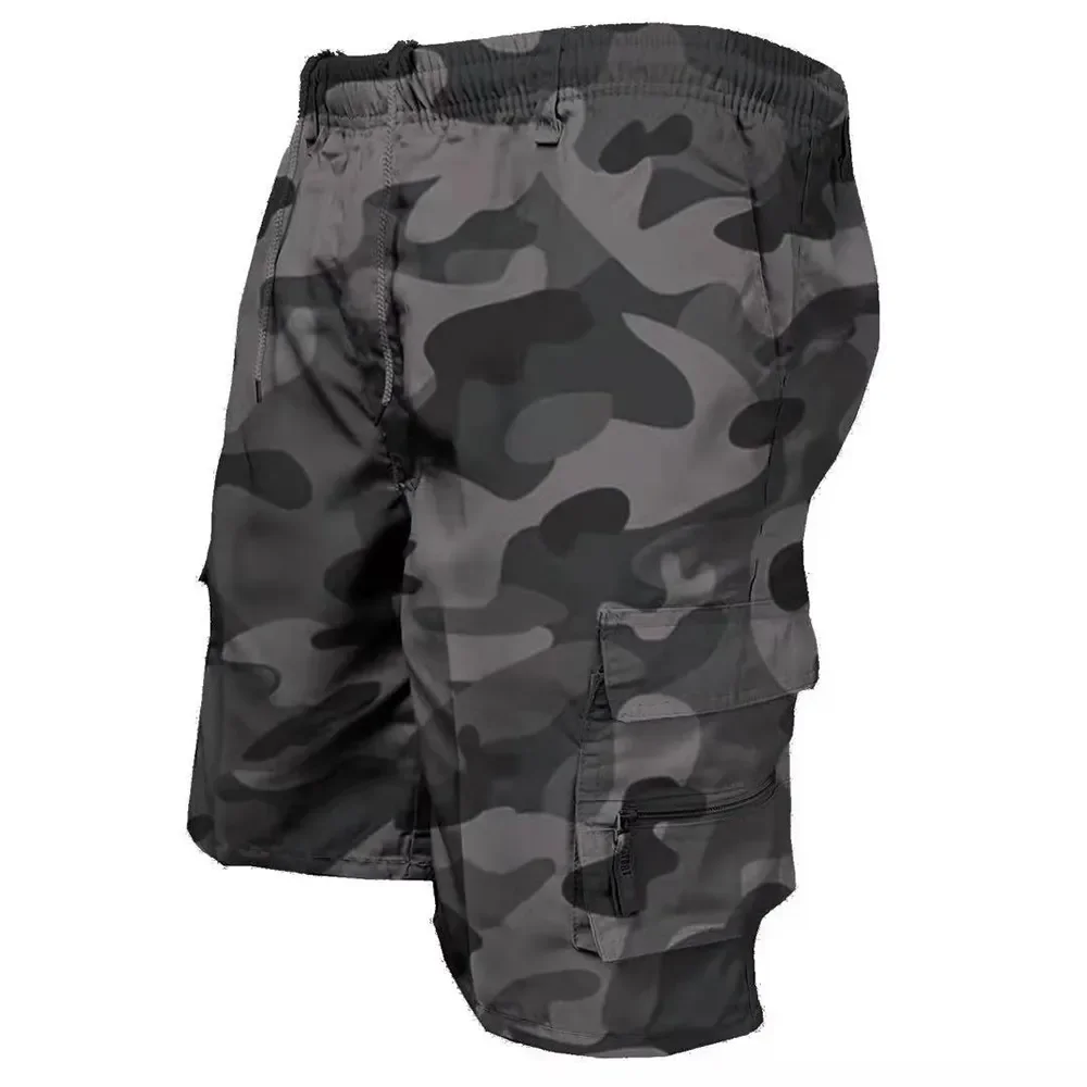 Video su Qual è Pantaloni cargo da uomo, pantaloni corti in cotone tinti con cintura