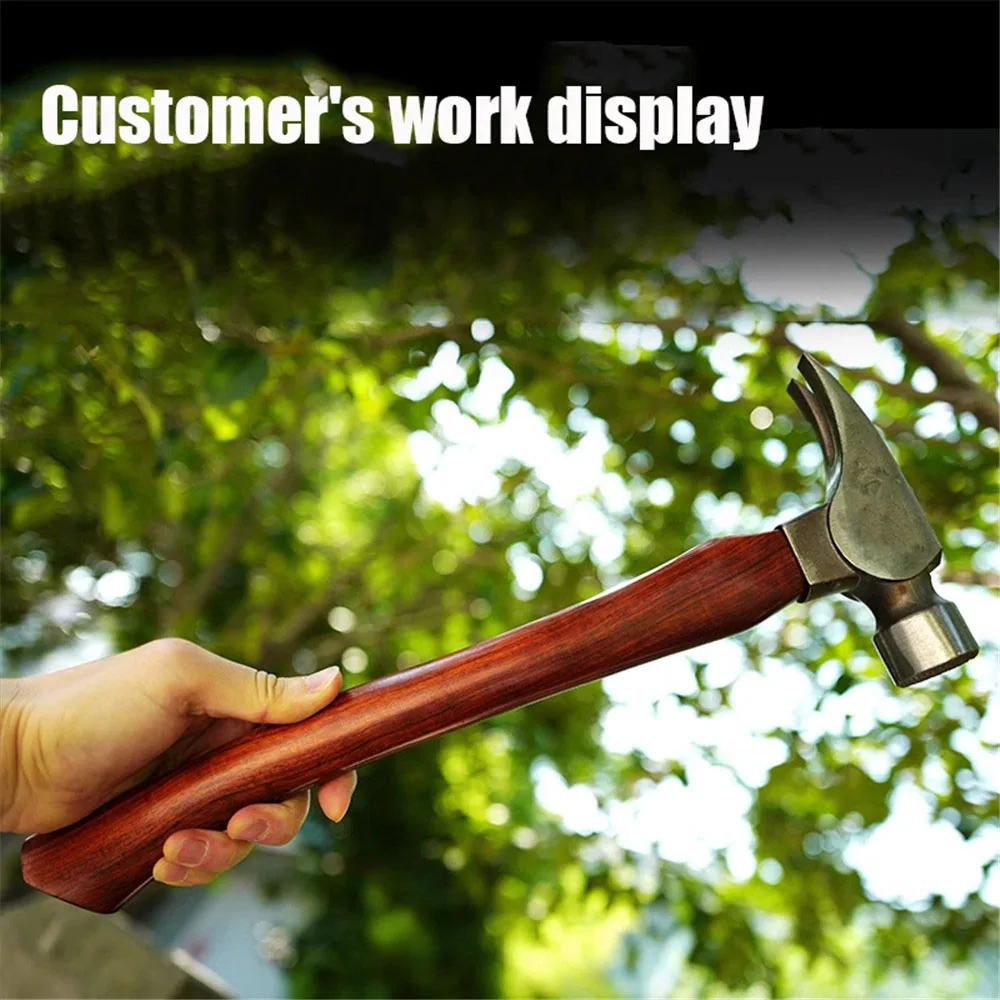 Titanium Hammer Head (without Handle) Hand Hammer Accessories GR.5 Durable Outdoor Hammer Suitable for Electricians Carpenters 3